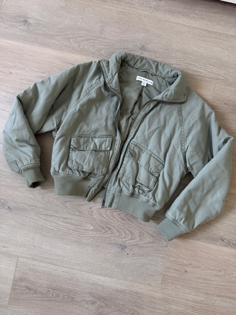 And Now This Olive Green Jacket